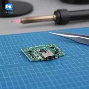 Bảng mạch đèn bàn Type-C Sạc USB Ba bánh răng Đèn Led làm mờ vô cấp Cảm ứng Mô-đun điều khiển đèn ngủ nhỏ VN