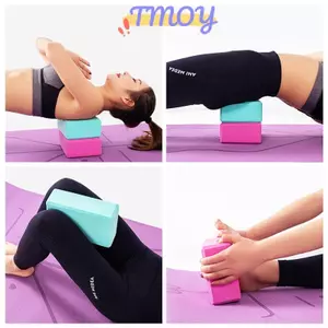 TMOY EVA Gym Blos Foam Bri Tập Thể Dục Tập Thể Dục Bộ Dụng Cụ Yoga Bolster Gối Đệm Kéo Dài Định Hình Cơ Thể Yoga Áo TMOY