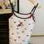 Milyfashion In Dopamine Có Miếng Lót Ngực Mickey Sling Mùa Hè Phong Cách Mới Phiên Bản Hàn Quốc Hoạt Hình Ngọt Ngào Có Thể Mặc Bên Ngoài FDGX