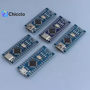 MINI USB cho Nano V3.0 ATmega328P CH340G Bảng điều khiển vi mô cho Type-C / Micro USB 328P NANO 3.0 CH340 Đẹp