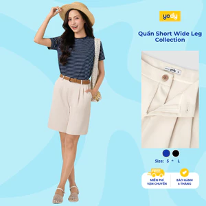 Quần Short Nữ YODY Wide Leg Collection TRA - WCTR26S148