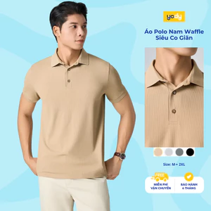 Áo Polo Nam Waffle Siêu Co Giãn Yody MCPO25S045