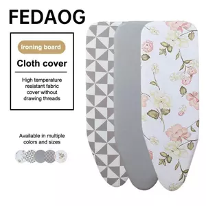 FEDAOG 1 Cái Tấm Ủi, Có Cạnh Đàn Hồi Dày Đệm Cotton Tấm Chắn Nhiệt, Vỏ Vải Bền Chống Vết Bẩn Đa Năng Bàn ủi