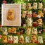 HFTOY Pomeranian Sweet Wonderland Lịch Mùa Vọng 2025,24 Ngày Bất Ngờ Lễ Hội Đồ Trang Trí Cho Chó, Đồ Chơi Canine Dễ Thương 2D Acrylic ~