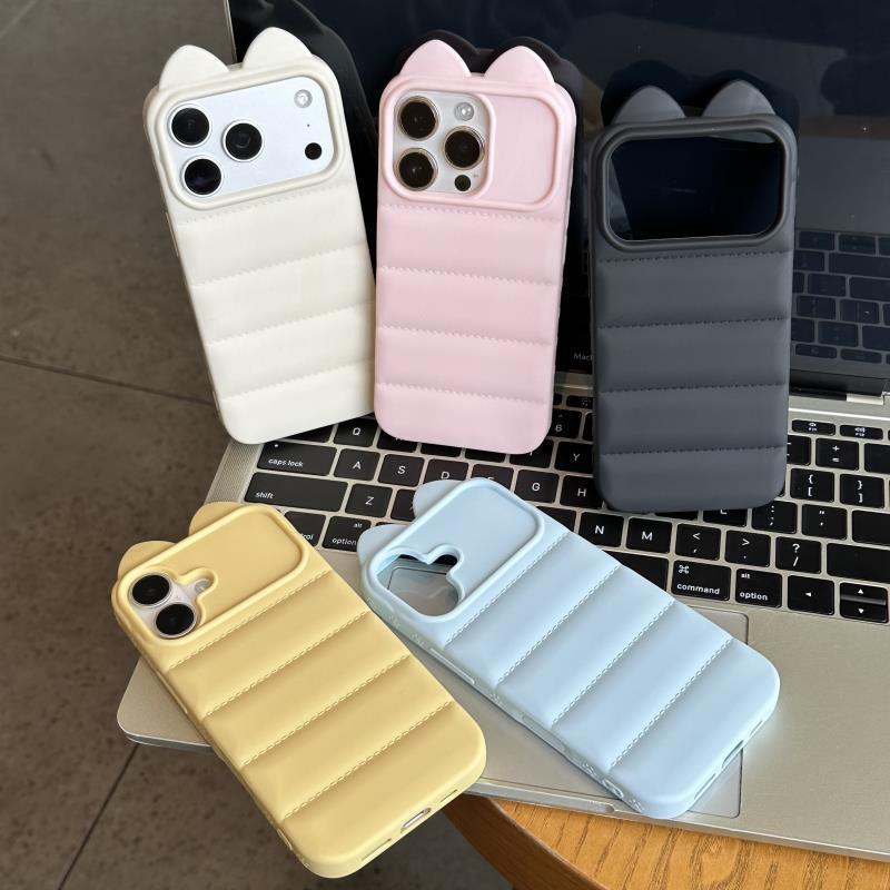 Ốp lưng Mèo Cầu May sáng tạo bảo vệ máy, dành cho iPhone 14/15/16ProMax17 mẫu mới 1213