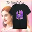 The Secret of Us LING ORM Graphic Áo thun ngắn tay mùa hè