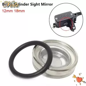 NOTE1 1 Chiếc Hồ Chứa Kính, Bụi Bẩn Gioăng Ly Hợp Phanh Bơm Gương Dầu, Phanh Chính Xi Lanh 12 Mm 18 Mm Đa Năng Xe Máy Phần