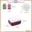 POWER Dollhouse Bộ tủ lạnh thu nhỏ Mô phỏng Bộ đồ uống đá viên Thiết bị đồ chơi di động cho trẻ em Giả vờ chơi nhà bếp.