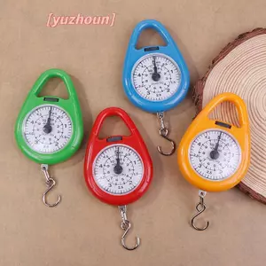Con trỏ Mini Móc treo kỹ thuật số Cân lò xo Du lịch di động Cân hành lý Cân câu cá Công suất 5kg Cân thực phẩm