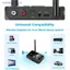 Bộ thu âm thanh 5.3 Hỗ trợ không dây Bộ chuyển đổi âm thanh đĩa chữ U với AUX 3,5 mm RCA quang Ja cho TV ô tô Loa PC MỚI