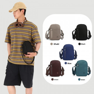 Túi đeo vai nữ, túi đeo chéo, thời trang và di động, túi kẻ sọc hợp thời trang thông thường dành cho nam, túi thể thao