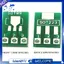 20 Chiếc SOT89 SOT223 Sang DIP PCB Chuyển Ban Pin Adapter Chuyển Đổi Hai Mặt 1.5mm 2.3mm Đến 2.54mm Pin Pitch Pinboard