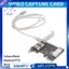 PCI-E 1X 1394 Thẻ ghi Video 4 cổng DV HD Thẻ Firewire 800 / 400 / 200 / 100Mbps Hỗ trợ trao đổi nóng cho máy tính để bàn