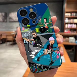 Ốp Điện Thoại TP-3 B-BLINK-182 Band Cho IPhone 17 Pro Max 15 Pro 16 14 Plus 12 13 Mini 11 Pro Vỏ Mềm Chống Sốc