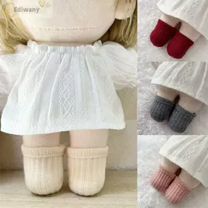 Tất búp bê cotton EDIWANY, Phụ kiện búp bê Tất quần áo 5 màu, Tất công chúa đáng yêu thời trang chất lượng cao Búp bê cotton 15 / 20cm