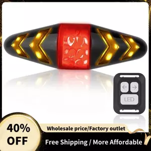 Đèn đuôi xe đạp có đèn báo rẽ, USB có thể sạc lại Đèn LED cảnh báo an toàn Đèn phanh xe đạp phía sau cho xe đạp