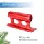 Xe Đạp Ô Tô Mái Gắn Giá Đỡ Vận Chuyển Gắn Giá Phát Hành Nhanh Thru Trục Xe Đạp Xe Đạp Giá Đỡ Màu Đỏ