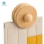 Kẹp treo tường tấm thảm 4 gói - Móc treo chăn treo tường để trưng bày, Giá chăn - Móc treo thảm cho tường Gỗ