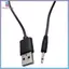 < beartwo > Dây sạc cáp sạc USB sang AUDIO DC 2.5mm cho máy mát xa đũa phép có thể sạc lại (24AWG) Mới