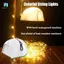 Đèn lồng LED hình lều đầy màu sắc Đèn xung quanh di động Đèn dây ngoài trời