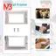 Hộp đựng thẻ kim loại ngăn kéo hồ sơ thư viện, tông màu bạc, 10 miếng
