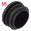 Nhựa đen 35mm Dia Blanking End Caps Ống tròn Chèn 5 chiếc
