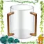 Cốc rửa tay bằng đồng dành cho người Do Thái cầu nguyện- Thiết kế hình trụ Acrylic với hai tay cầm bằng kim loại