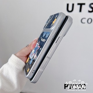 Ốp Điện Thoại Quần Jean Trái Tim Dễ Thương Cho Vivo iQOO Z11 Z11X Z10 Z10X Z10R Z9X Z9 Turbo Plus Z7 Z7i Z6 Lite Pro Z5X U5E U3X 5G 4G Ngôi Sao Sang Trọng Da PU Puppy Vỏ Mềm
