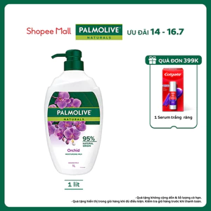 Sữa tắm Palmolive chiết xuất Sữa và Hoa Phong Lan Đen 1L