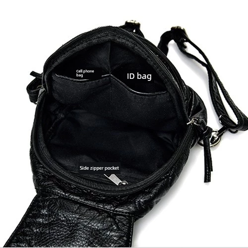 Women's Korean-Style PU Leather Backpack – Mini, for Travel – 7