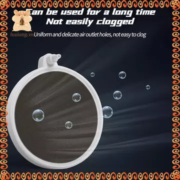 [luxiang.vn] 1 Máy tạo bọt cá bằng đá không khí bể cá Máy khuếch tán oxy hòa tan siêu cao Bubbler Máy sục khí oxy