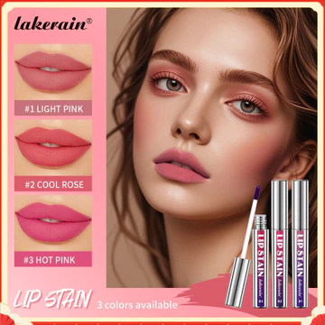 Son môi hình xăm Lakerain Peel Off Lip Stain - 3 màu lựa chọn chính thức, lâu trôi, không thấm nước, không dính