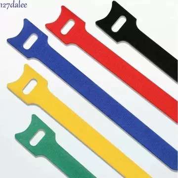 DALEE 50 Chiếc Dây Buộc Dây Có Thể Điều Chỉnh, Dây Buộc Móc Vòng Nylon Dây Buộc Cáp, Dây Bền Dây Sắp Xếp Quản Lý Cáp Có Thể Tái Sử Dụng Sạc Điện Thoại Di Động