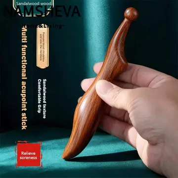 Thanh bấm huyệt NAMSHEVA, Dụng cụ cạo kinh tuyến trị liệu bàn chân, Dụng cụ cạo điểm massage, Nút bấm bấm cổ Dụng cụ thư giãn cơ Massage cơ thể