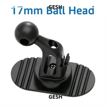 Giá đỡ điện thoại ô tô GESH, Đế nhãn dán Giữ an toàn Giá đỡ điện thoại di động, Đầu bi di động 17mm có thể xoay 360 độ Giá đỡ điện thoại di động trên ô tô Giá đỡ bảng điều khiển
