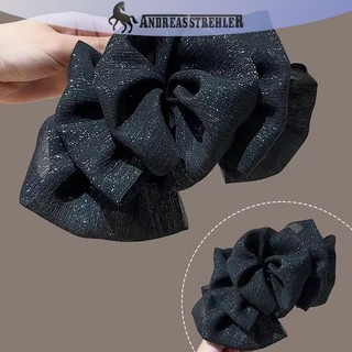 Onetimingfine Thời Trang Tuyn Nơ Lớn Đám Mây Lấy Kẹp Thanh Lịch Retro Nữ Lưới Sợi Đuôi Ngựa Bím Vuốt Kẹp Phụ Kiện Tóc Quà Tặng Mũ Đội Đầu VN