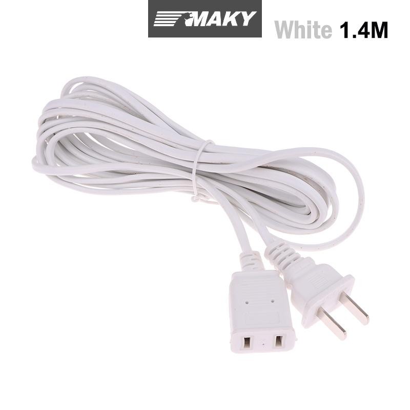 Newwellknownepic 1.5 / 2 / 2.5 / 4M Dây Nguồn Nối Dài Nam Dây Nối Dài 2 Pin Có Nút Bật / Tắt Dây Cáp VN