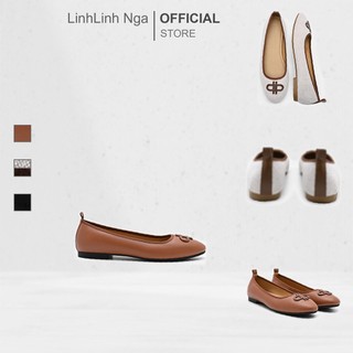 Giày PEDRO Icon Leather Ballerina Flats - PW1-66210004 chính hãng đủ bill