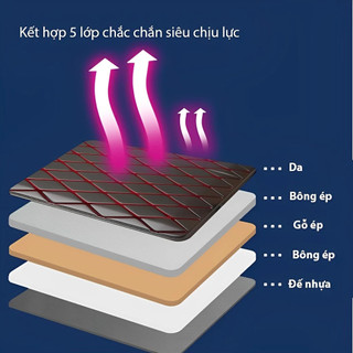 AIMVUKES  Đệm ô tô nằm ngủ gấp gọn bằng da cao cấp, nệm xe hơi ghế sau cho xe 4 5 7 chỗ và bán tải dài 1m2 không cần bơm