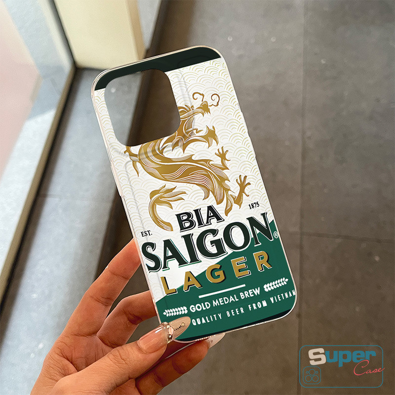 Ốp Lưng Tương Thích Cho IPhone 15 17 16 11 12 Pro Max Air 7Plus XS Max 14 13 Pro Max X 7 8 12Pro XR 16 17 15 14 Plus 8Plus SE 2020 Thời Trang Đặc Biệt Bia Rồng Hổ Bìa Mềm