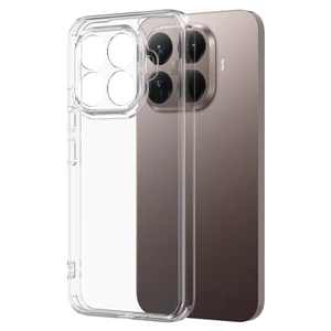 Dành Cho Xiaomi 15T Pro, Ốp Lưng 15T ELVEV Chống Sốc Trong Suốt Cứng PC Mềm TPU Edge Chống Trầy Xước