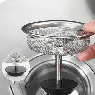 Lưới lọc rác bồn rửa chén bát, chất liệu inox siêu bền