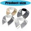 Heavy Duty Jeweled Half Shirt Collar False Collar Crystal Lapel Half Shirt Collar