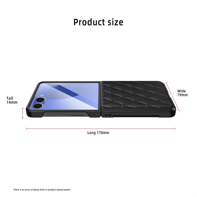 Ốp Da Màn Hình Gấp Lưới Kim Cương Sang Trọng Cho Samsung Galaxy Z Flip 7 Z Flip 7FE Z Flip 6 Z Flip 5 Z Flip 4 Z Flip 3 Bản Lề Trung Tâm Trục Phim Tích Hợp