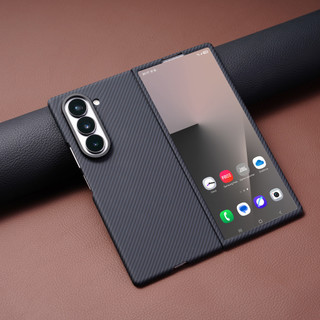 Thương Hiệu Mới Kinh Doanh Mỏng Sợi Carbon Ốp Lưng Điện Thoại Samsung Galaxy Z Fold7 ZFold7 Fold 7 6 5 4 3 5G Chống Rơi Chống Sốc PC Cứng Bảo Vệ Sang Trọng