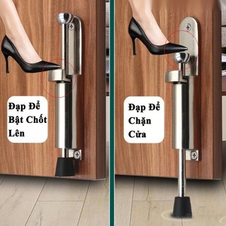 【vạn】Chốt Cửa 2 Chiều Thông Minh Chống Va Đập, Lắp Đặt Dễ Dàng, Chất Liệu Hợp Kim Cao Cấp Màu Đồng