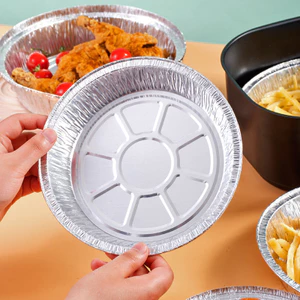 Tinfoil Khay Nồi Chiên Không Khí Khay Giấy Đặc Biệt Nướng Giấy Thịt Nướng Thảm Giấy Hộ Gia Đình Bát Tinfoil Hộp Giấy Hấp Thụ Dầu