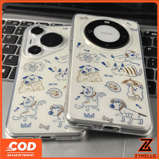Thích hợp cho OPPO Reno 15F Reno14F Reno14pro Reno13F Reno13 Reno11 Reno11 F Reno10Pro Reno8T Reno8Z Reno7Z Reno6Z Reno8 Reno5 Reno4 Graffiti hoạt hình mèo và chó con IMD chống sốc T