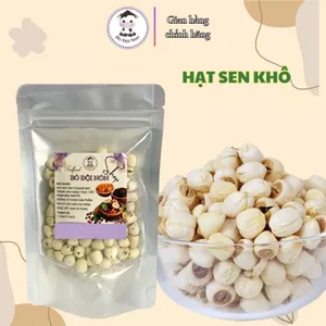 100Gr Hạt sen khô Đồng Tháp | Bò Đội Nón Shop Nông sản Làng Việt