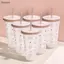 Luckyew Kawaii Chai Nước Thẩm Mỹ Tumbler Cho Đá Cà Phê Nước ép Trà Nơ Dễ Thương Cốc Nhựa Có Nắp Ống Hút Chai Uống Di Động TQ